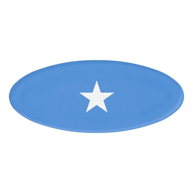 Somalia-Flagge Namenschild (Vorderseite)