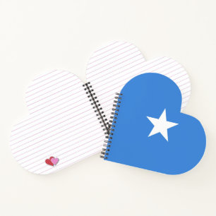 Somalia-Flagge Notizbuch