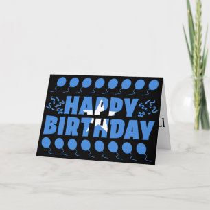 Somalia-Flagge Patriotischer Geburtstag Karte
