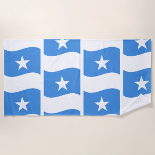Somalia-Flagge Patriotisches Strandtuch für den So