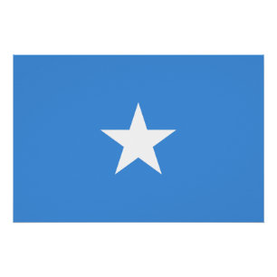 Somalia-Flagge Poster