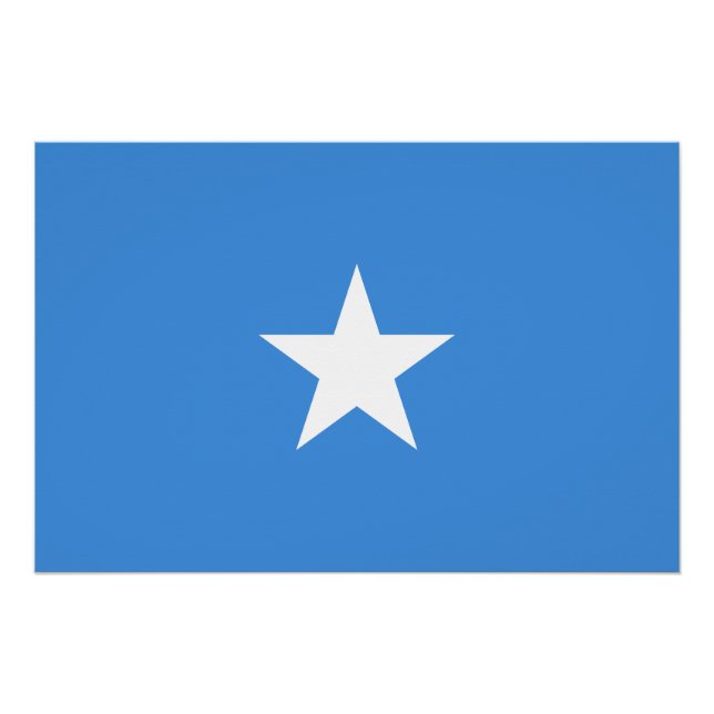 Somalia-Flagge Poster (Vorderseite)