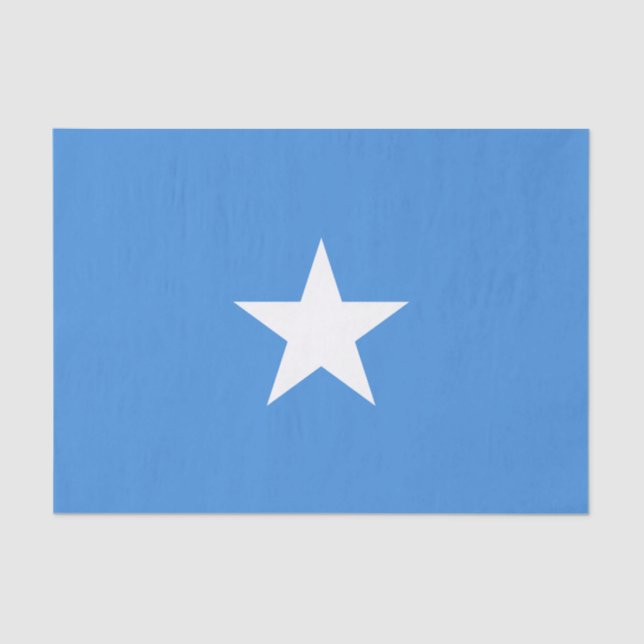 Somalia-Flagge Seidenpapier (Vorderseite)