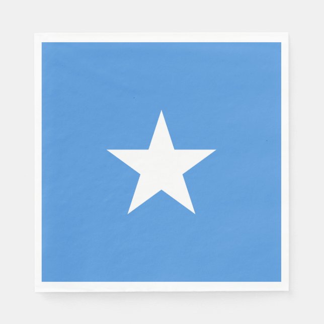 Somalia-Flagge Serviette (Vorderseite)