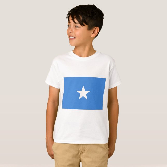Somalia-Flagge T-Shirt (Vorne ganz)
