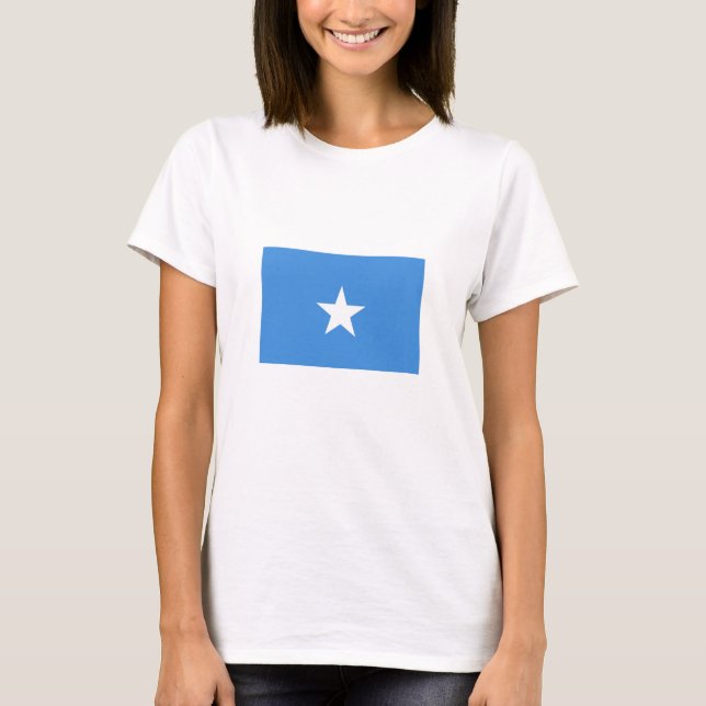 Somalia-Flagge T-Shirt (Vorderseite)