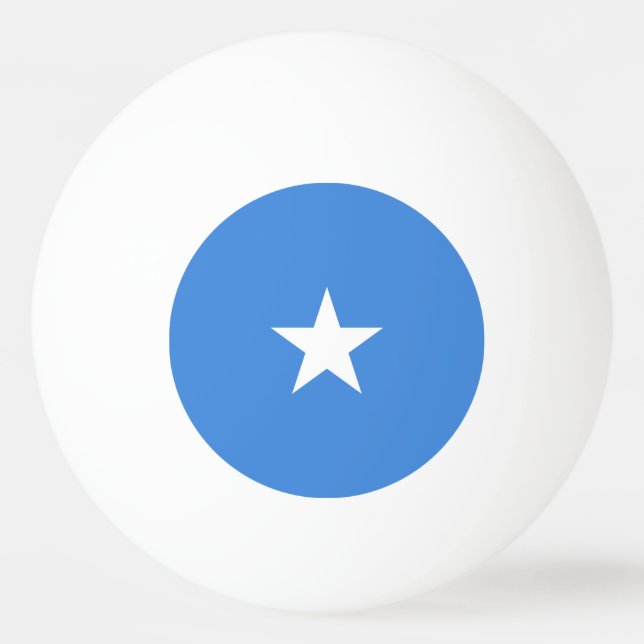 Somalia-Flagge Tischtennisball (Vorderseite)