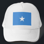 Somalia-Flagge Truckerkappe<br><div class="desc">Patriotische Flagge Somalias.</div>