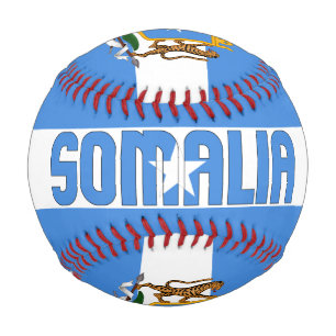 Somalia Flagge und Wappen Patriotisch Baseball