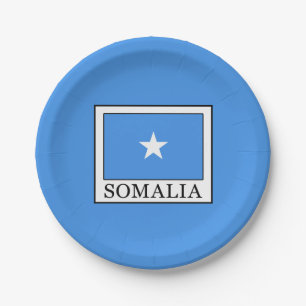 Somalia Pappteller