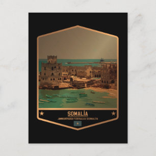 Somalia Postkarte