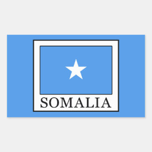 Somalia Rechteckiger Aufkleber