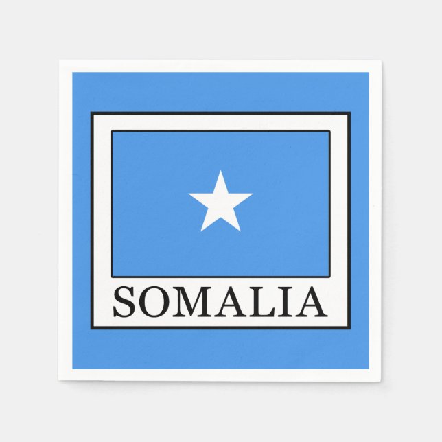Somalia Serviette (Vorderseite)