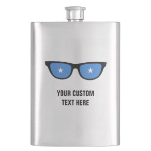 Somalia Shades Custom Flask Flachmann
