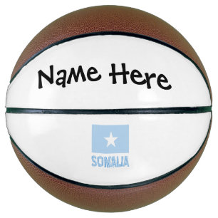 Somalia Somalia Flagge Schwarz Personalisierung Basketball