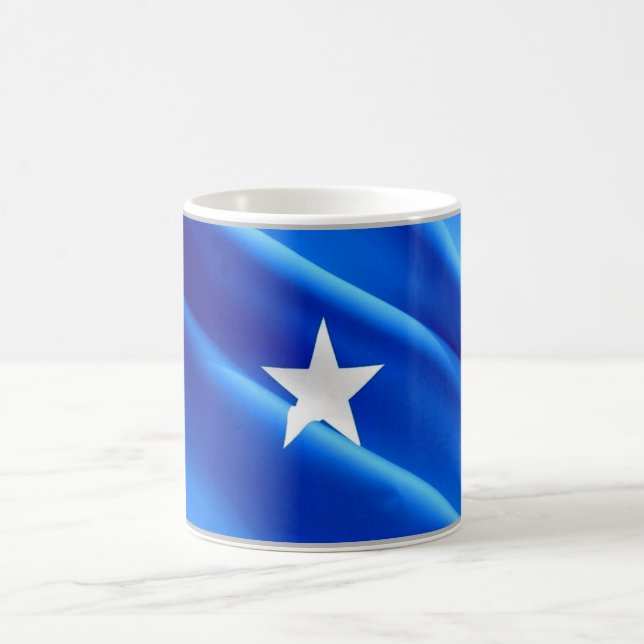 Somalia - Waving Flag - Kaffeetasse (Mittel)