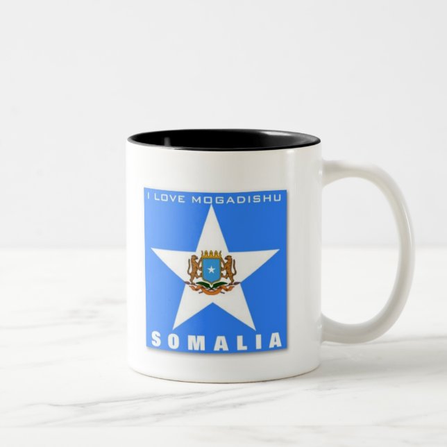 Somalia Zweifarbige Tasse (Rechts)