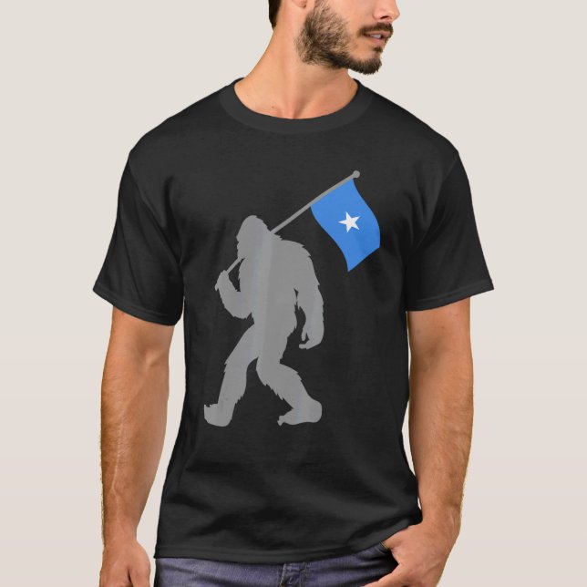 Somalienische oder somalische Flagge unter der Fla T-Shirt (Vorderseite)