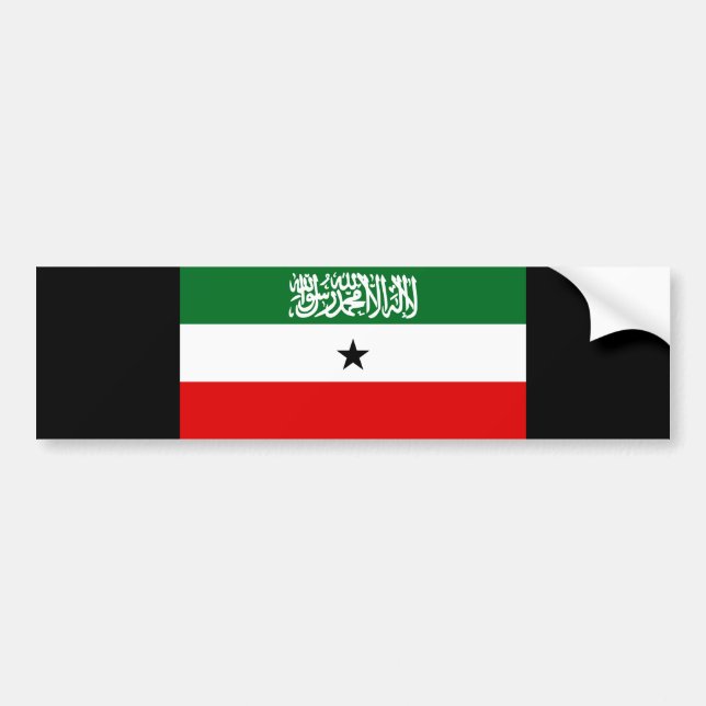 Somaliland Flag Autoaufkleber (Vorne)