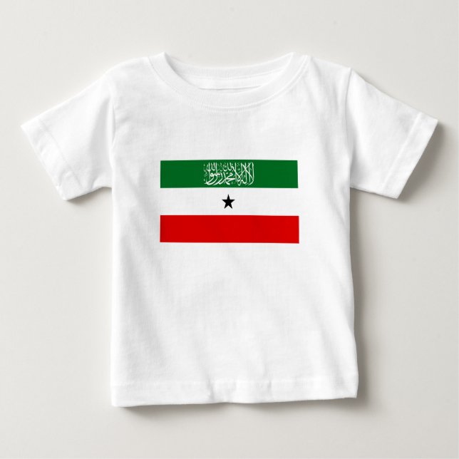 Somaliland Flag Baby T-shirt (Vorderseite)