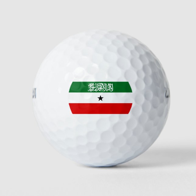 Somaliland Flag Golfball (Vorderseite)