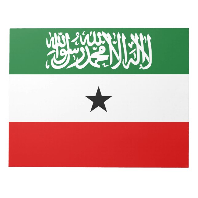 Somaliland Flag Notizblock (Vorderseite)