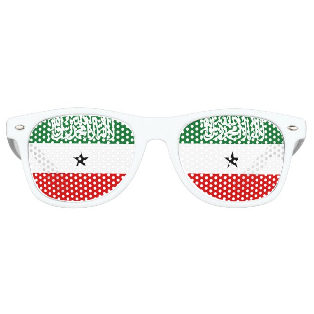 Somaliland Flag Partybrille (Vorderseite)