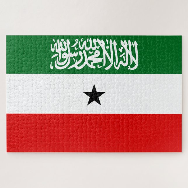 Somaliland Flag Puzzle (Horizontal)