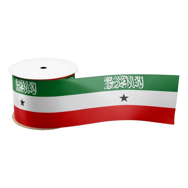 Somaliland Flag Satinband (Spule)