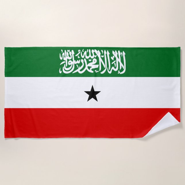 Somaliland Flag Strandtuch (Vorderseite)