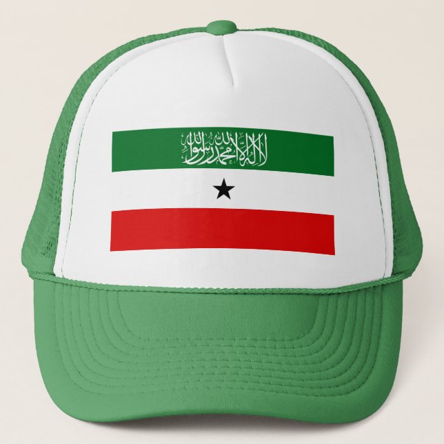 Somaliland Flag Truckerkappe (Vorderseite)
