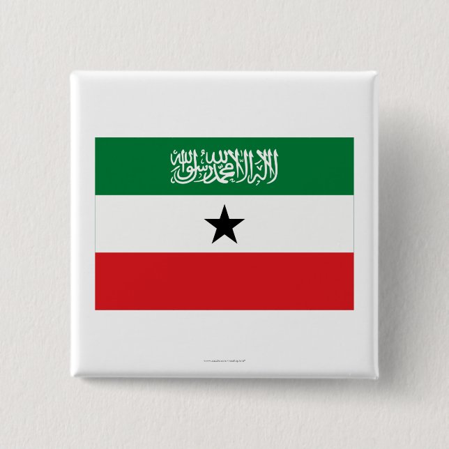 Somaliland-Flagge Button (Vorderseite)