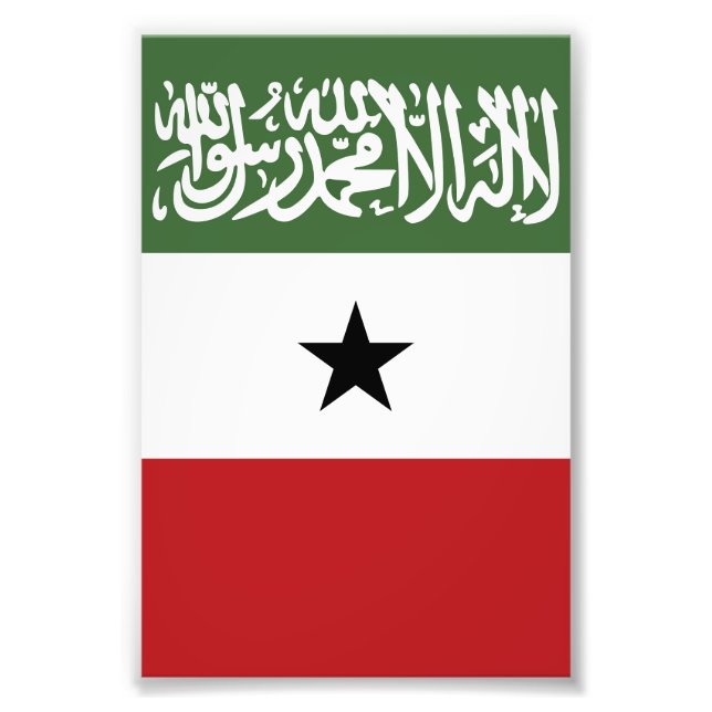 Somaliland-Flagge Fotodruck (Vorne)