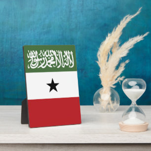 Somaliland-Flagge Fotoplatte