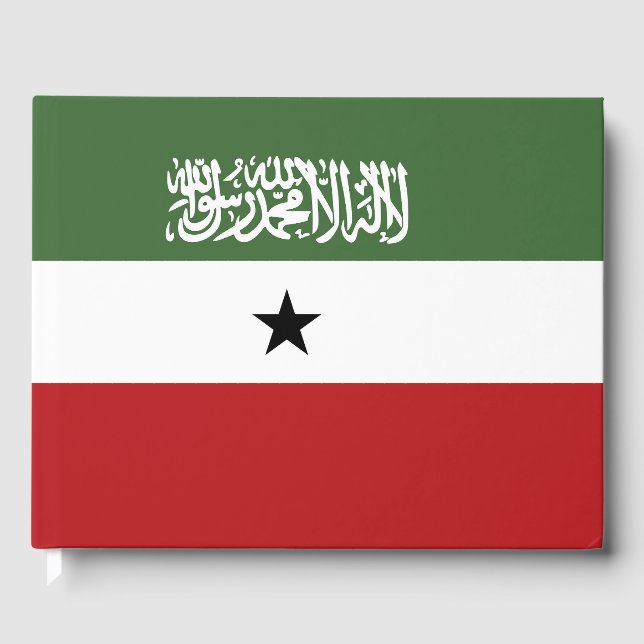 Somaliland-Flagge Gästebuch (Vorderseite)