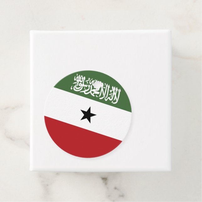 Somaliland-Flagge Geschenkanhänger (Beispiel)