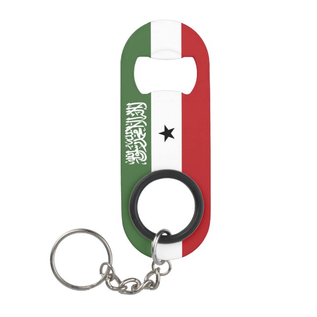 Somaliland-Flagge Mini Flaschenöffner (Vorderseite)