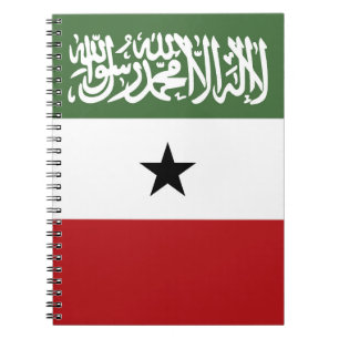 Somaliland-Flagge Notizblock