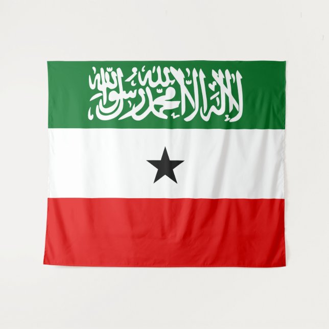 Somaliland-Flagge Wandteppich (Vorderseite (Horizontal))