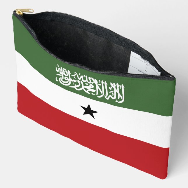 Somaliland-Flagge Zubehörtasche (Offen)