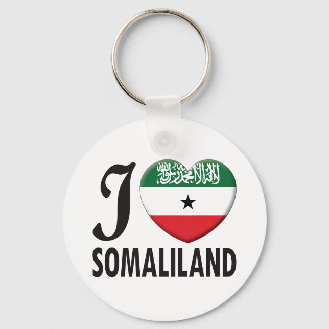 Somaliland-Liebe Schlüsselanhänger (Vorderseite)