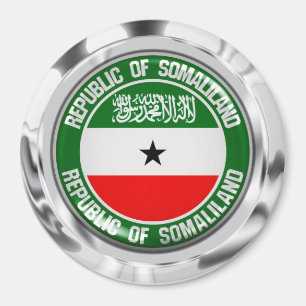 Somaliland Round Emblem Magnet