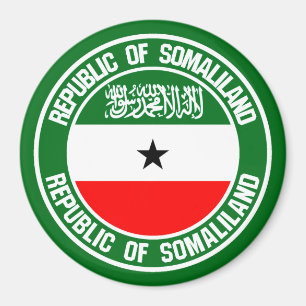 Somaliland Round Emblem Magnet
