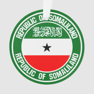 Somaliland Round Emblem Ornament