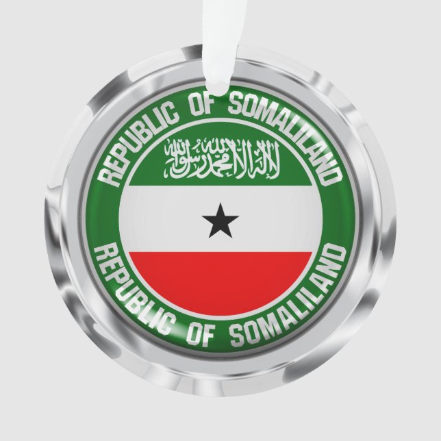 Somaliland Round Emblem Ornament (Vorderseite)