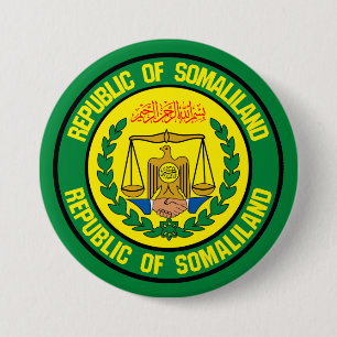 Somaliland-RundEmblem Button