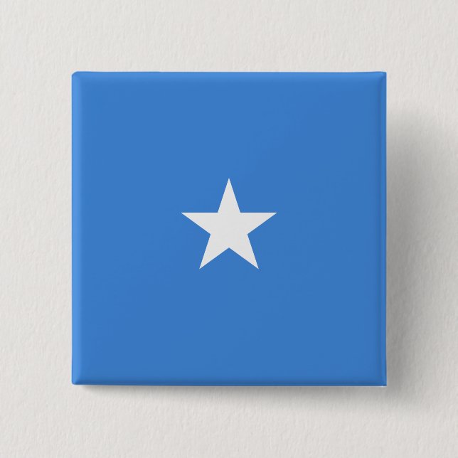 somalische Flagge Button (Vorderseite)