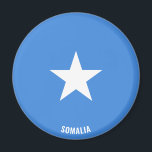 Somalische Flagge Charming Patriotic Magnet<br><div class="desc">Die somalische Flagge Bezauberndes Patriotisches Magnet mit der somalischen Flagge zeigte sich überall auf dem Magneten. Der Name des Landes ist in das Design am unteren Rand des Bildes eingebunden. Text ist vollständig anpassbar mit "Anpassen!" Eigenschaft. Dieses schöne Somalia Magnet ist das stilvolle Geschenk für jeden Anlass. © 2021 LnderOfTheWorld...</div>