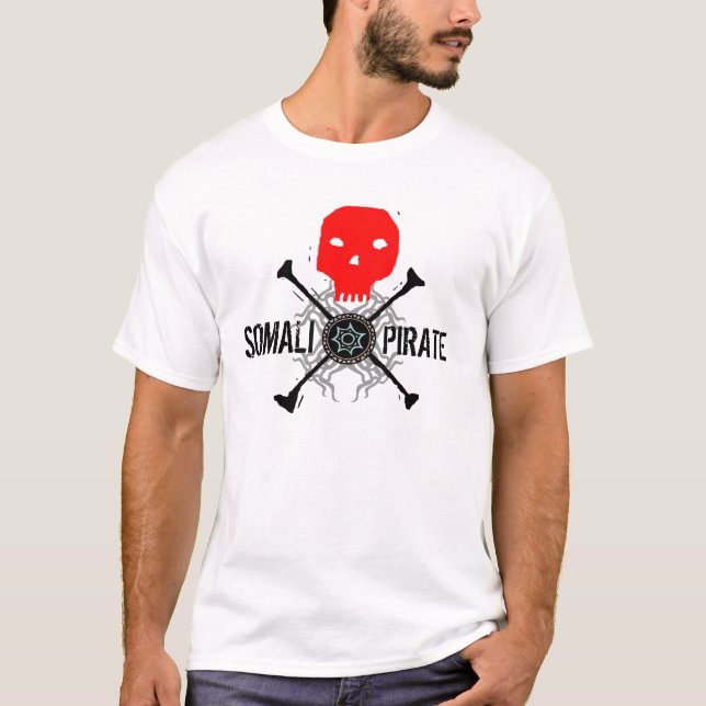 Somalischer Pirat T-Shirt (Vorderseite)