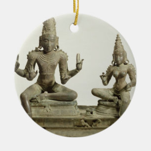 Somaskanda, Chola, Tamil Nadu (Bronze) Keramik Ornament